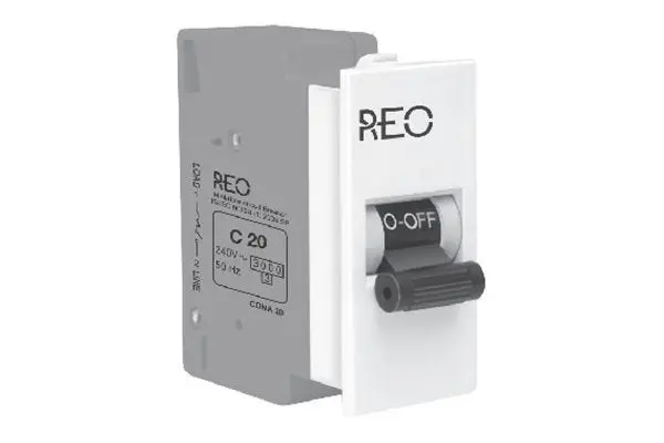 1M 20A Mini MCB Havells REO White