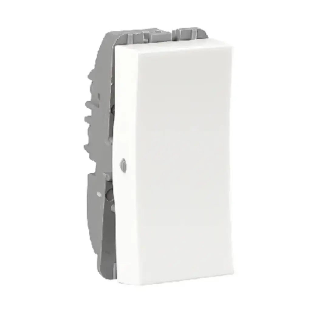 6A 1Way Switch Havells REO White