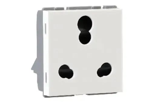 16A 5Pin Socket Havells REO White