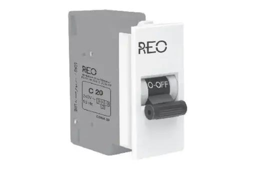 1M 20A Mini MCB Havells REO White